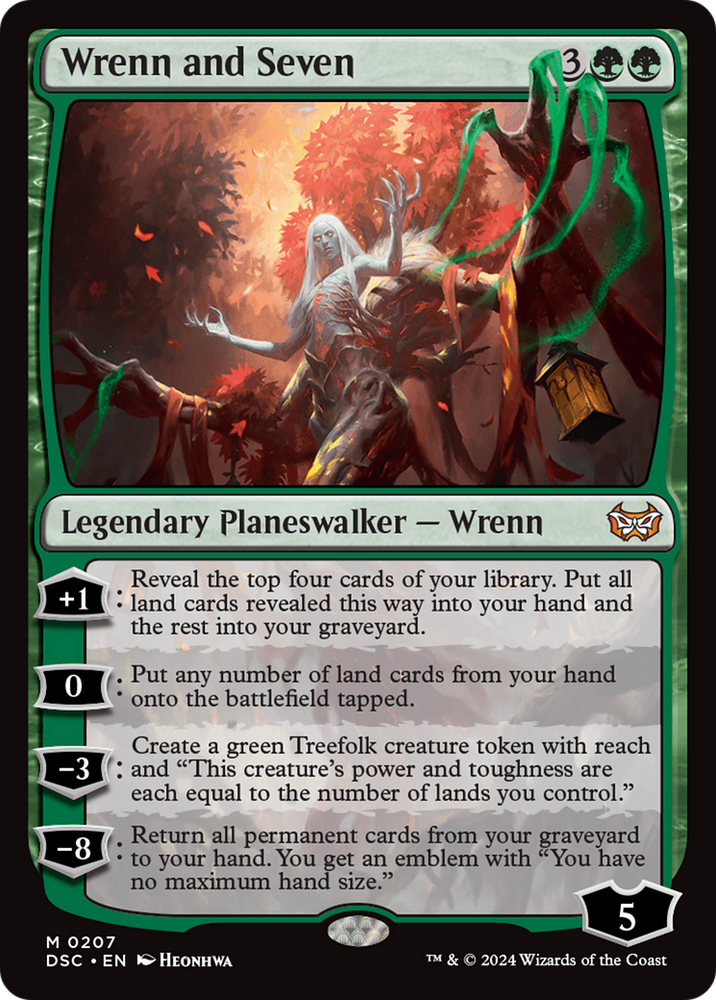 Wrenn and Seven [Duskmourn: House of Horror Commander] (Español)